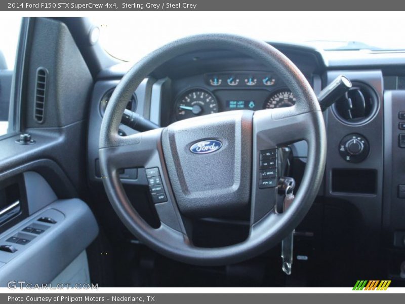 Sterling Grey / Steel Grey 2014 Ford F150 STX SuperCrew 4x4