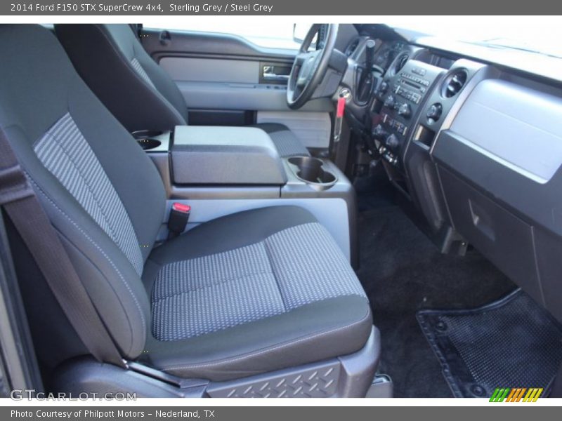 Sterling Grey / Steel Grey 2014 Ford F150 STX SuperCrew 4x4