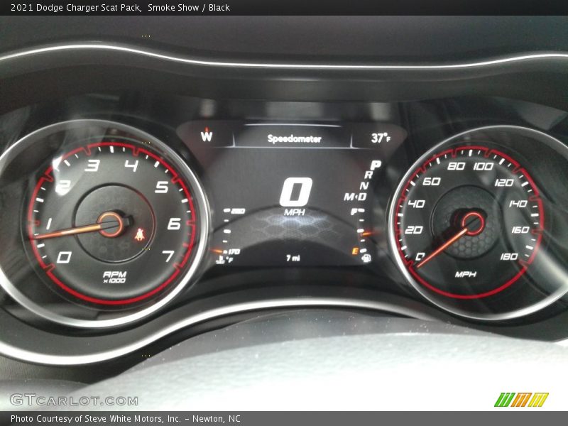 Smoke Show / Black 2021 Dodge Charger Scat Pack