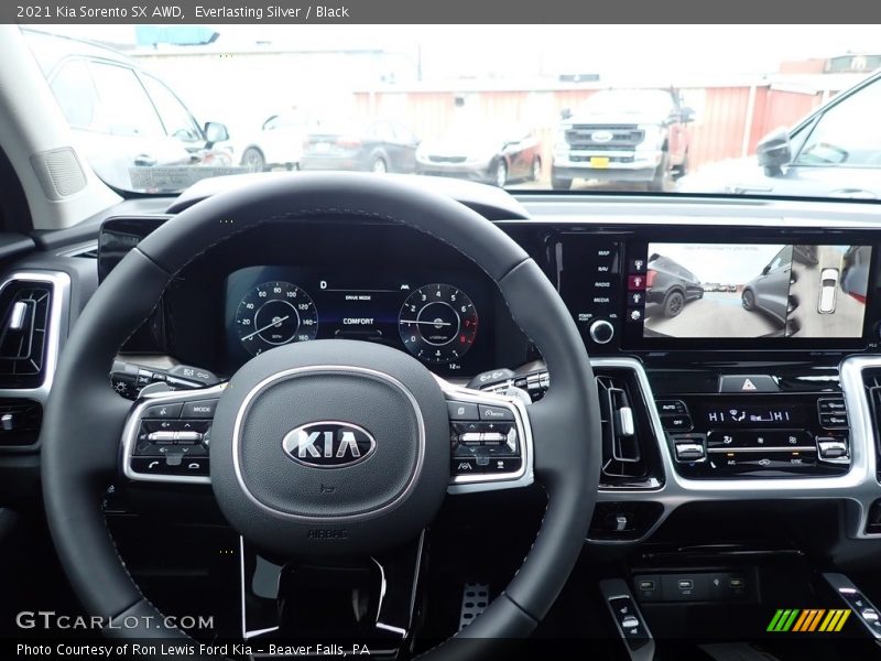 Everlasting Silver / Black 2021 Kia Sorento SX AWD