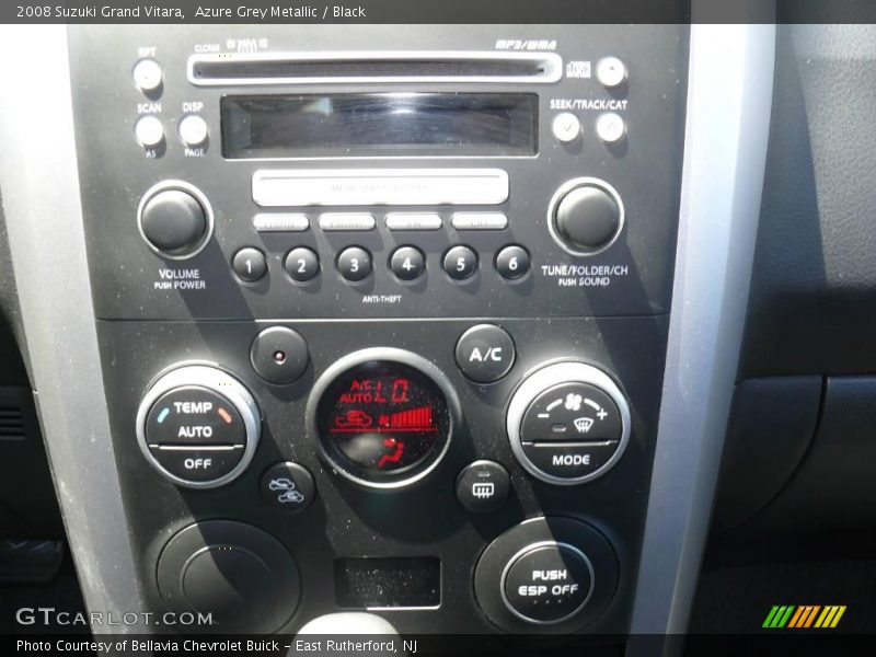 Azure Grey Metallic / Black 2008 Suzuki Grand Vitara