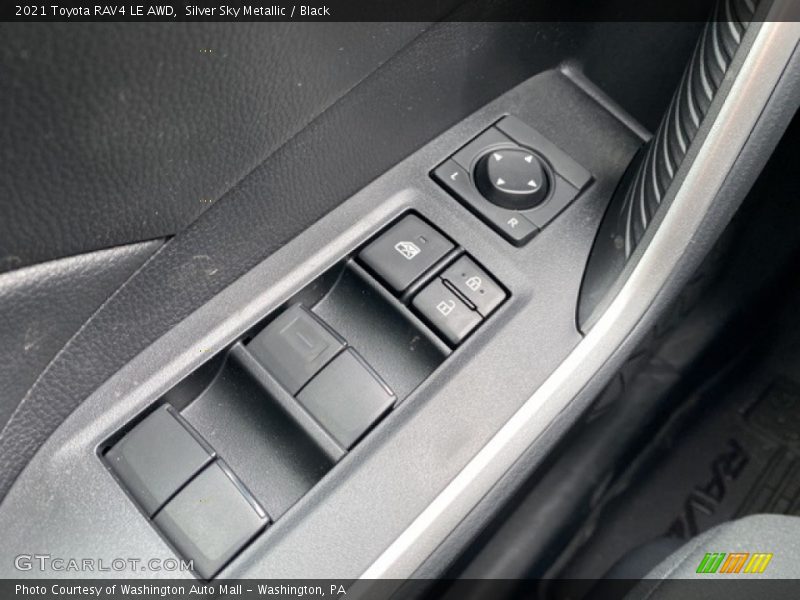 Silver Sky Metallic / Black 2021 Toyota RAV4 LE AWD