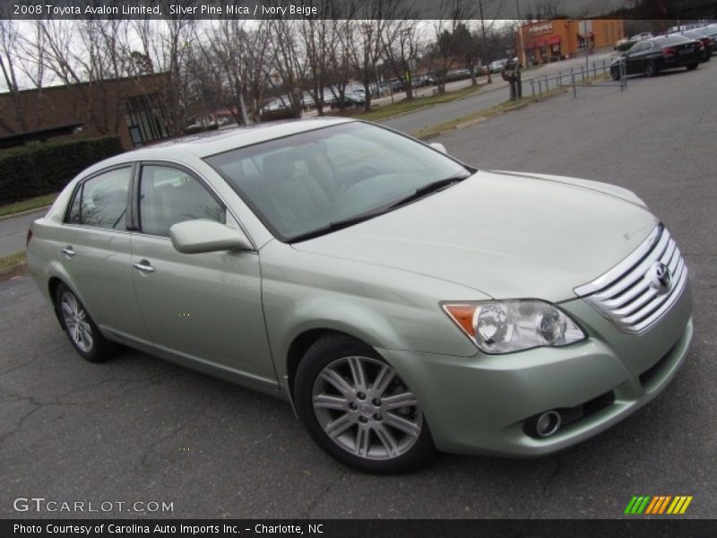 Silver Pine Mica / Ivory Beige 2008 Toyota Avalon Limited