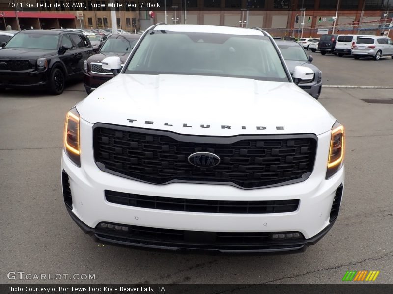 Snow White Pearl / Black 2021 Kia Telluride SX AWD