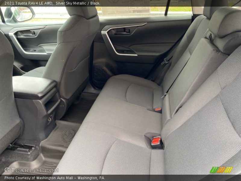Silver Sky Metallic / Black 2021 Toyota RAV4 LE AWD