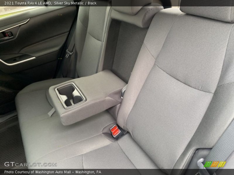 Silver Sky Metallic / Black 2021 Toyota RAV4 LE AWD