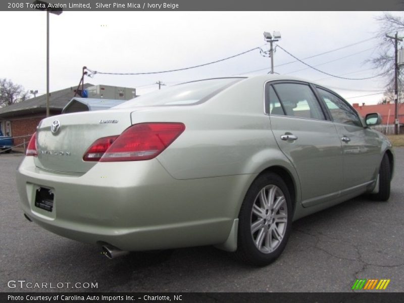 Silver Pine Mica / Ivory Beige 2008 Toyota Avalon Limited