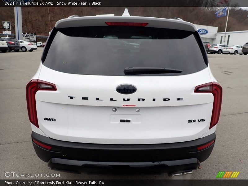 Snow White Pearl / Black 2021 Kia Telluride SX AWD