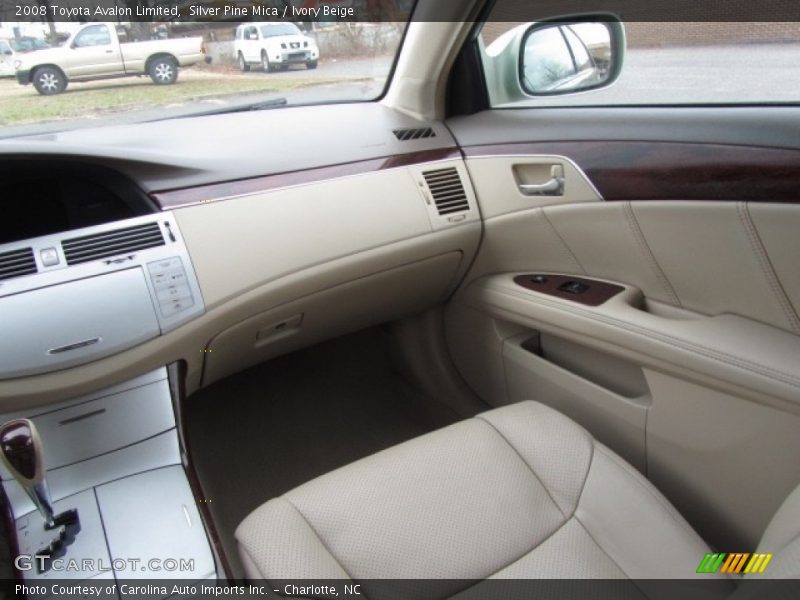 Silver Pine Mica / Ivory Beige 2008 Toyota Avalon Limited