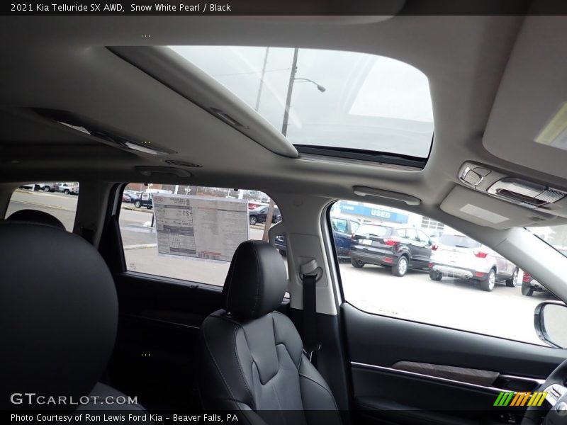 Snow White Pearl / Black 2021 Kia Telluride SX AWD