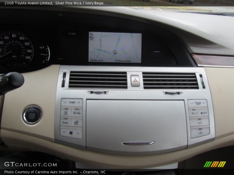 Silver Pine Mica / Ivory Beige 2008 Toyota Avalon Limited