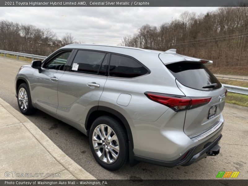 Celestial Silver Metallic / Graphite 2021 Toyota Highlander Hybrid Limited AWD
