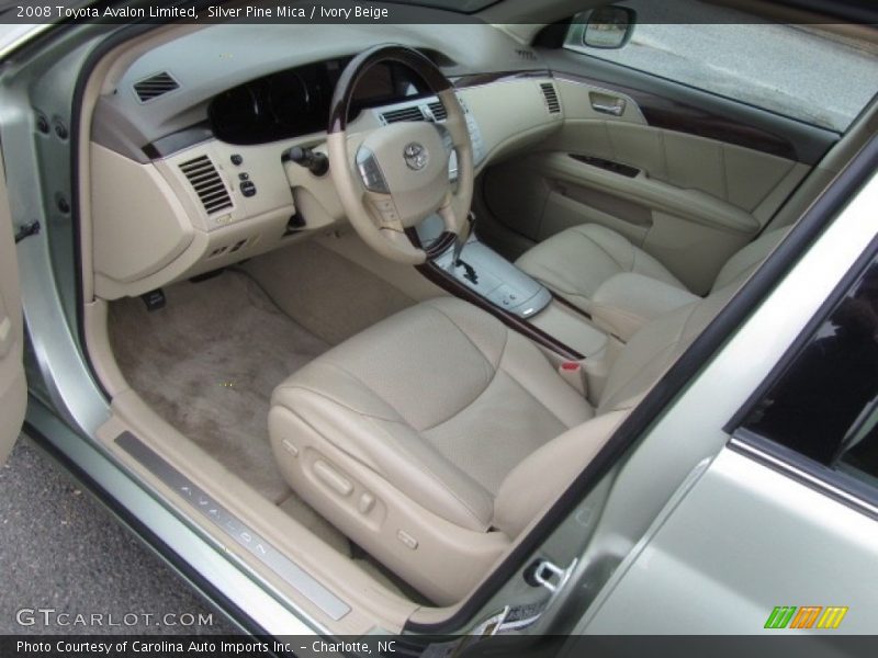 Silver Pine Mica / Ivory Beige 2008 Toyota Avalon Limited