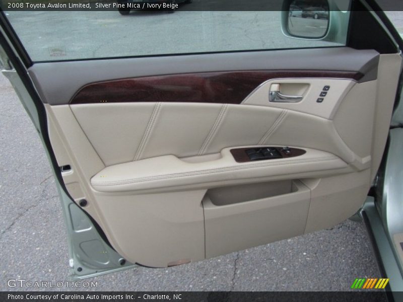Silver Pine Mica / Ivory Beige 2008 Toyota Avalon Limited