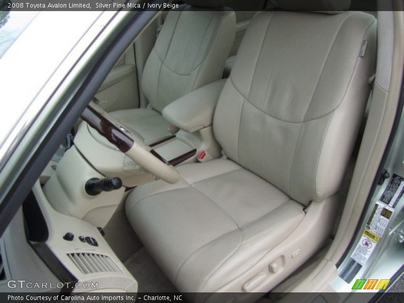 Silver Pine Mica / Ivory Beige 2008 Toyota Avalon Limited