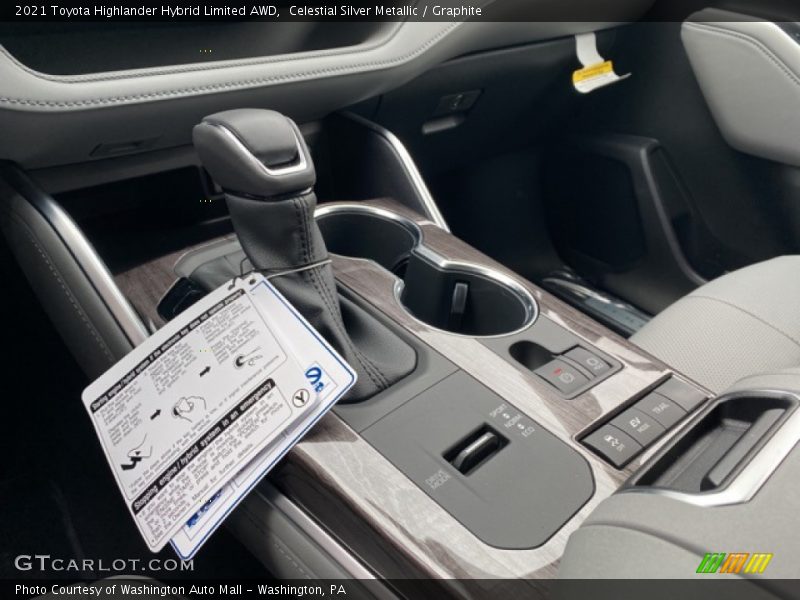 Celestial Silver Metallic / Graphite 2021 Toyota Highlander Hybrid Limited AWD