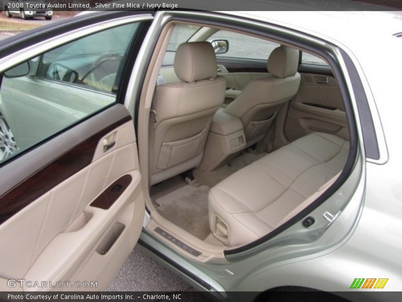 Silver Pine Mica / Ivory Beige 2008 Toyota Avalon Limited