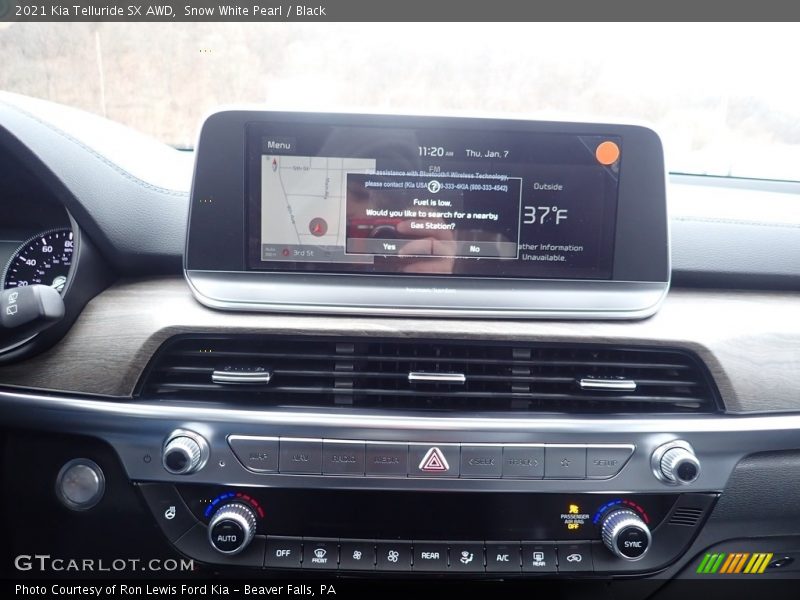 Snow White Pearl / Black 2021 Kia Telluride SX AWD