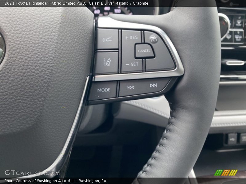 Celestial Silver Metallic / Graphite 2021 Toyota Highlander Hybrid Limited AWD