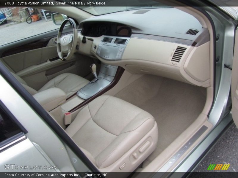 Silver Pine Mica / Ivory Beige 2008 Toyota Avalon Limited