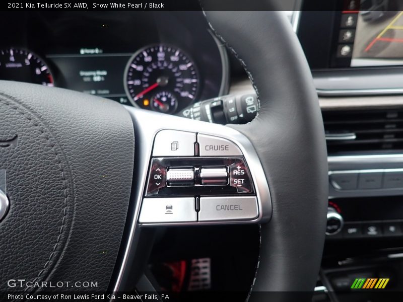 Snow White Pearl / Black 2021 Kia Telluride SX AWD