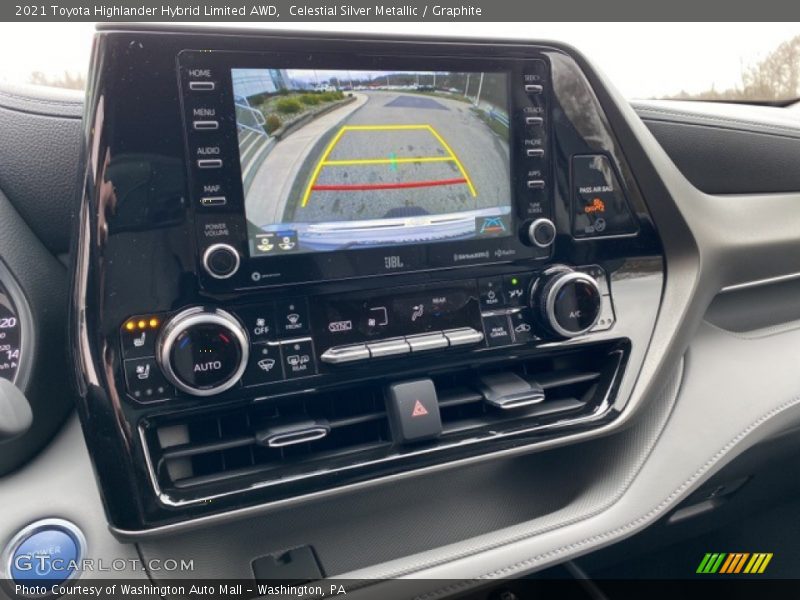 Celestial Silver Metallic / Graphite 2021 Toyota Highlander Hybrid Limited AWD