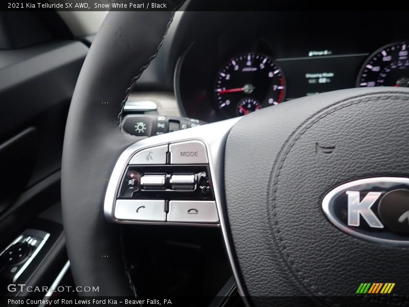 Snow White Pearl / Black 2021 Kia Telluride SX AWD