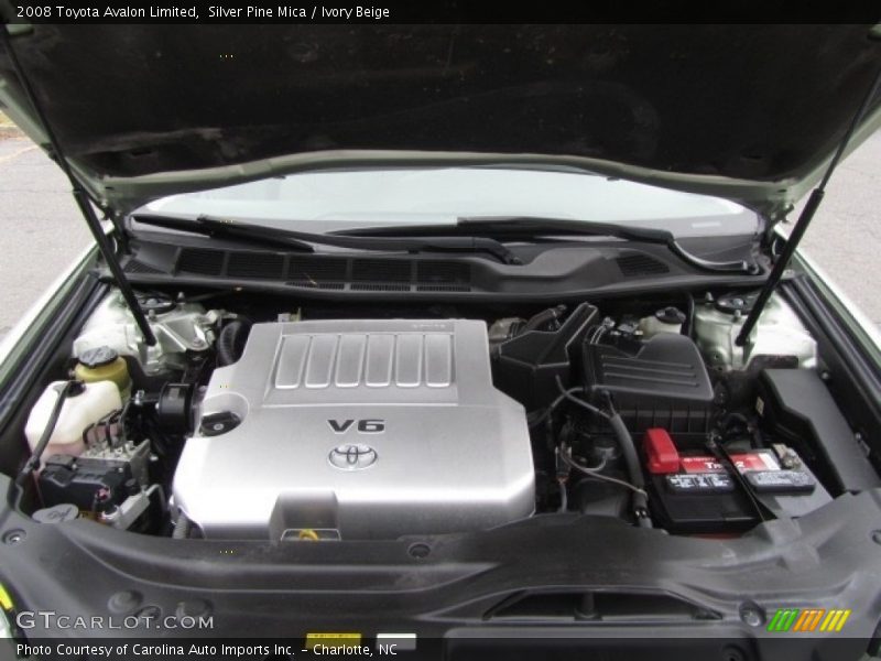 Silver Pine Mica / Ivory Beige 2008 Toyota Avalon Limited