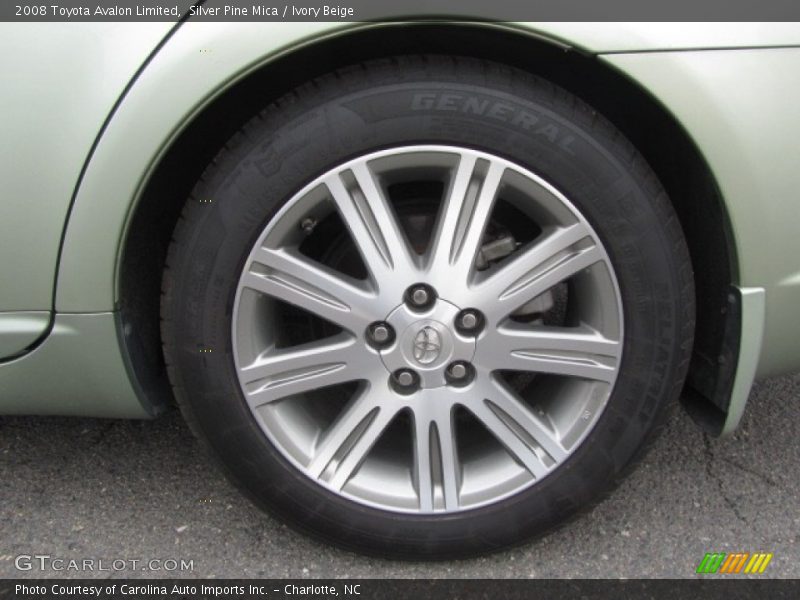 Silver Pine Mica / Ivory Beige 2008 Toyota Avalon Limited