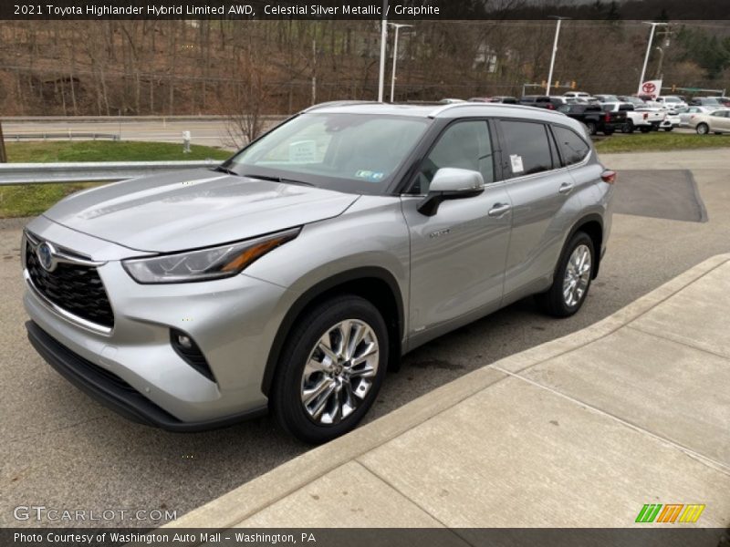 Celestial Silver Metallic / Graphite 2021 Toyota Highlander Hybrid Limited AWD