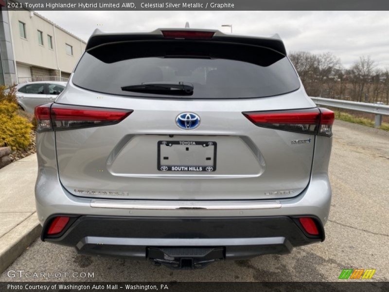 Celestial Silver Metallic / Graphite 2021 Toyota Highlander Hybrid Limited AWD