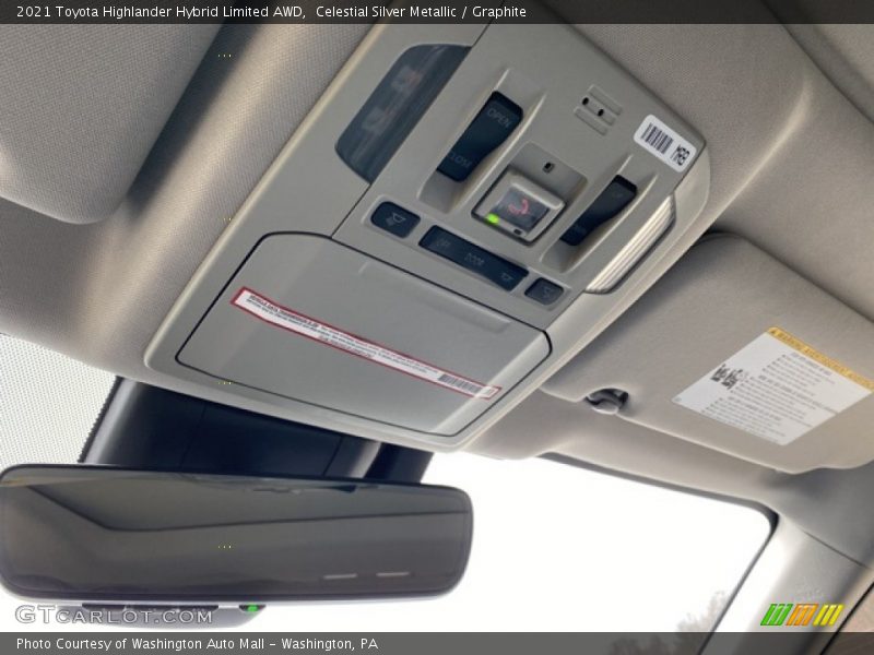 Celestial Silver Metallic / Graphite 2021 Toyota Highlander Hybrid Limited AWD