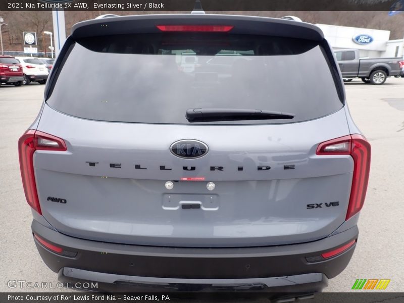 Everlasting Silver / Black 2021 Kia Telluride SX AWD