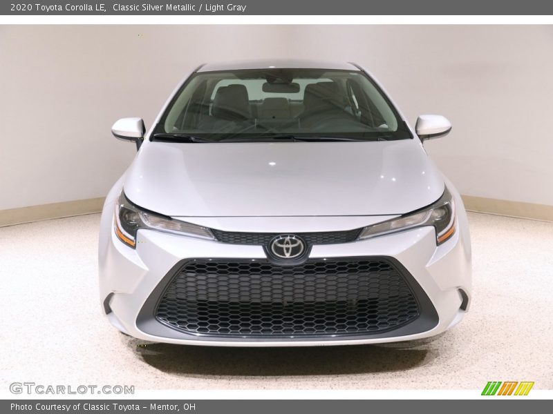 Classic Silver Metallic / Light Gray 2020 Toyota Corolla LE