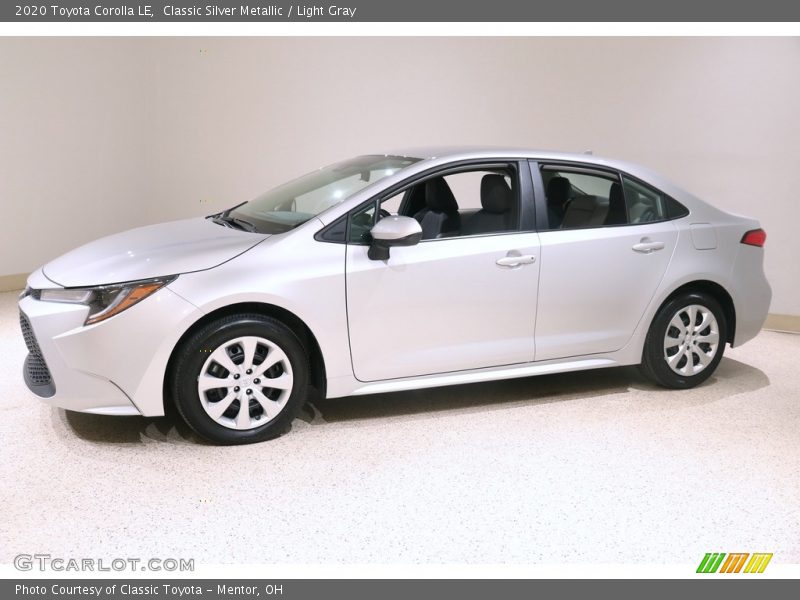  2020 Corolla LE Classic Silver Metallic