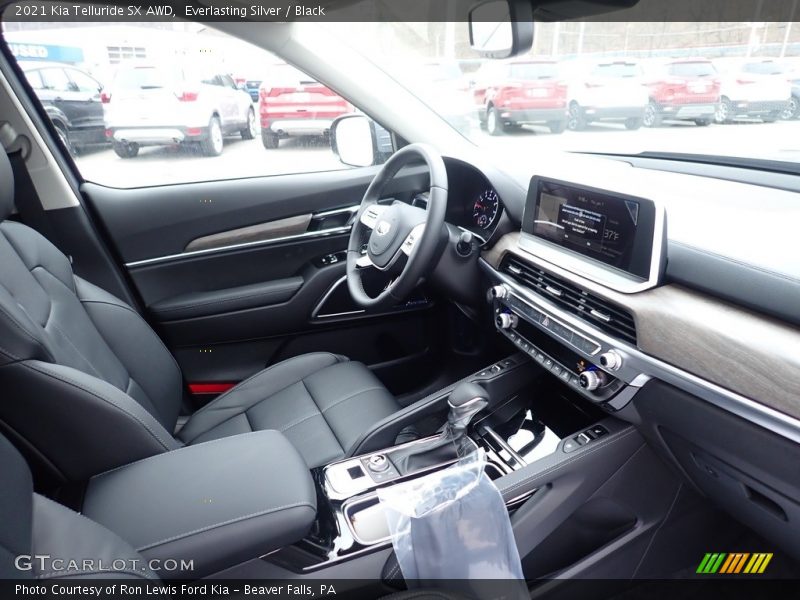 Everlasting Silver / Black 2021 Kia Telluride SX AWD