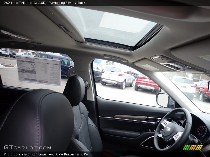 Everlasting Silver / Black 2021 Kia Telluride SX AWD