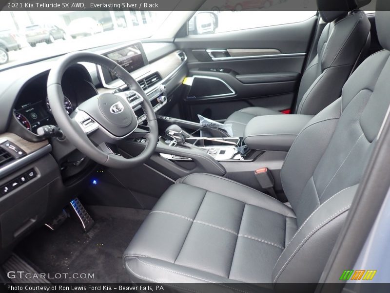 Everlasting Silver / Black 2021 Kia Telluride SX AWD