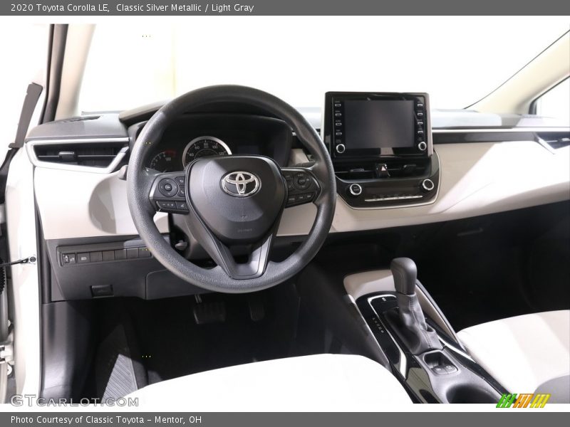Classic Silver Metallic / Light Gray 2020 Toyota Corolla LE