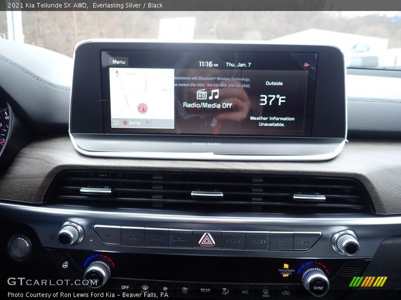 Everlasting Silver / Black 2021 Kia Telluride SX AWD