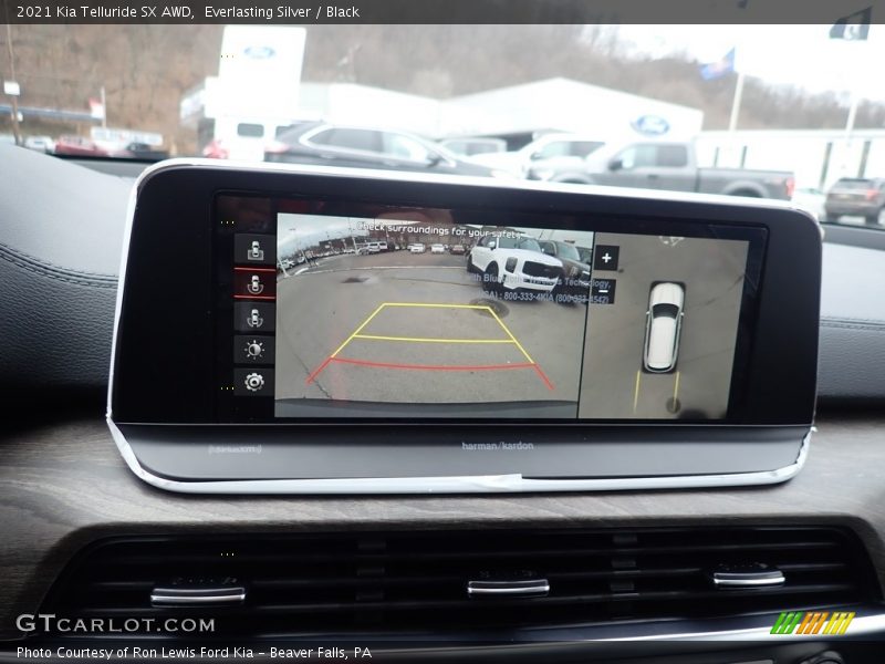 Everlasting Silver / Black 2021 Kia Telluride SX AWD