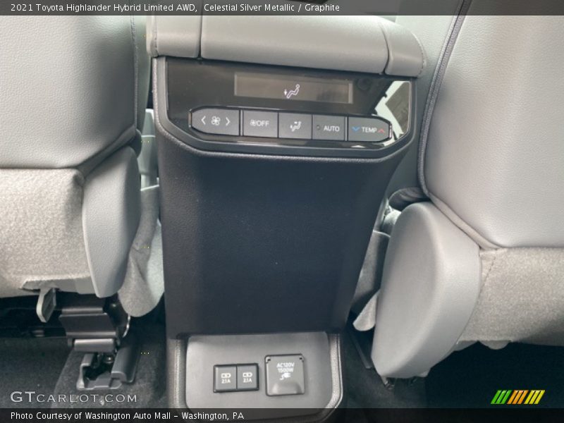 Celestial Silver Metallic / Graphite 2021 Toyota Highlander Hybrid Limited AWD
