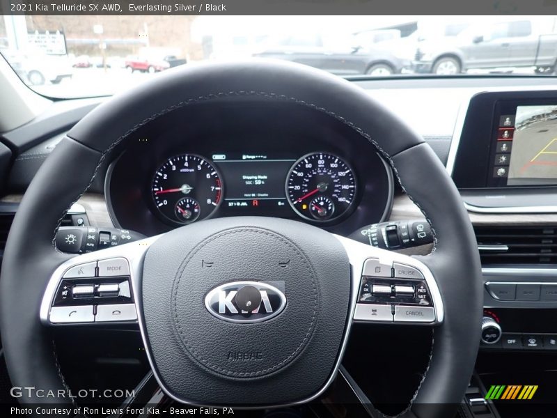 Everlasting Silver / Black 2021 Kia Telluride SX AWD