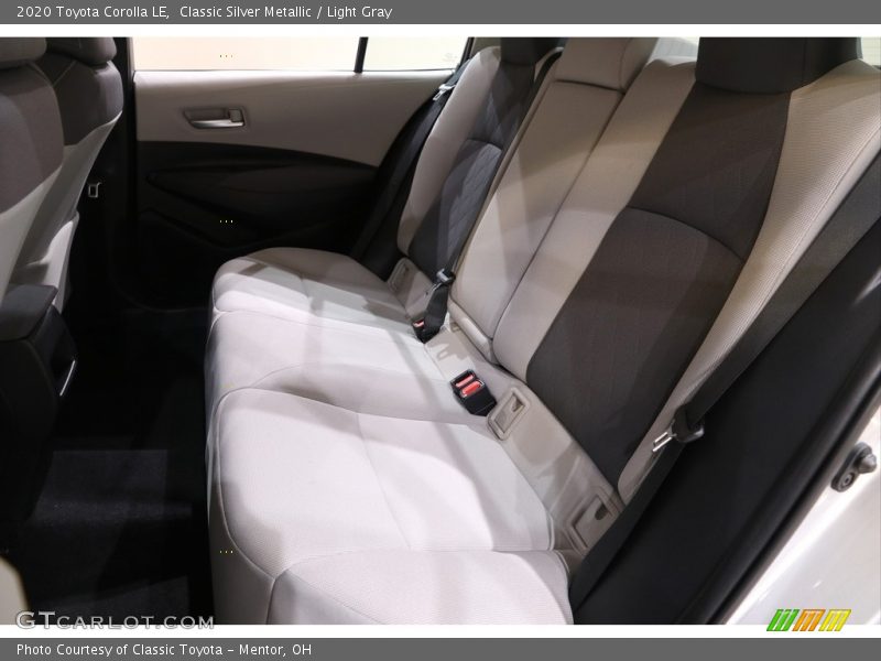 Classic Silver Metallic / Light Gray 2020 Toyota Corolla LE