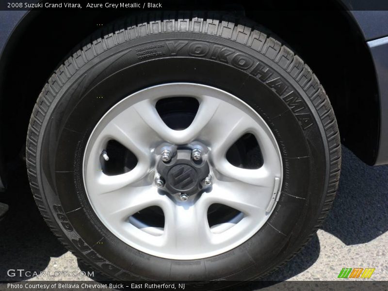 Azure Grey Metallic / Black 2008 Suzuki Grand Vitara
