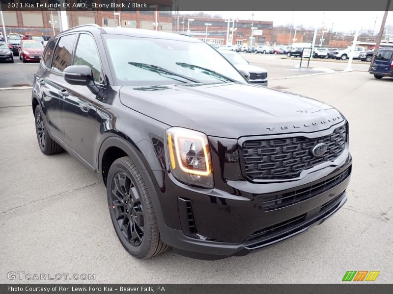 Ebony Black / Black 2021 Kia Telluride EX AWD