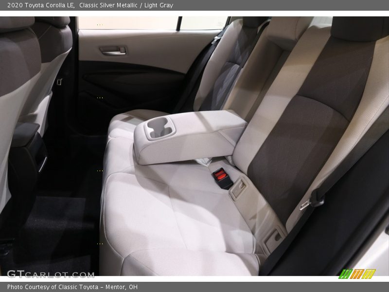Classic Silver Metallic / Light Gray 2020 Toyota Corolla LE