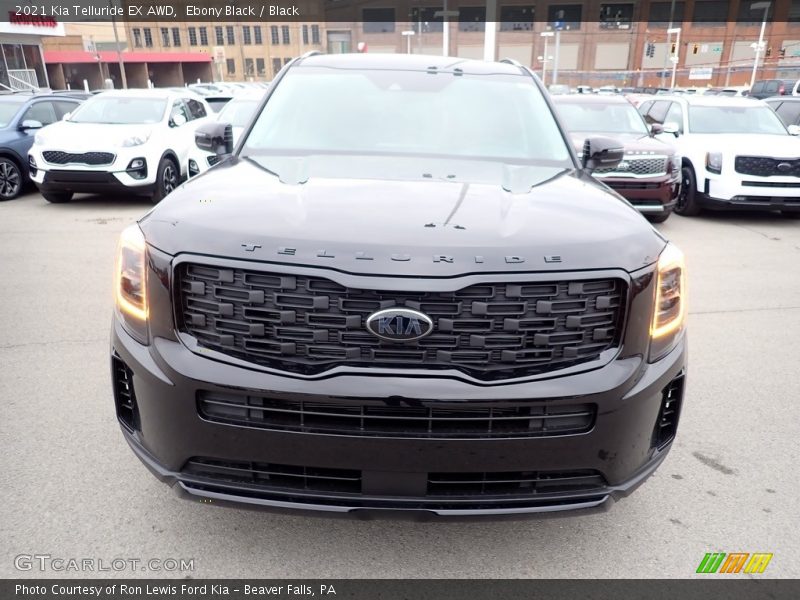 Ebony Black / Black 2021 Kia Telluride EX AWD