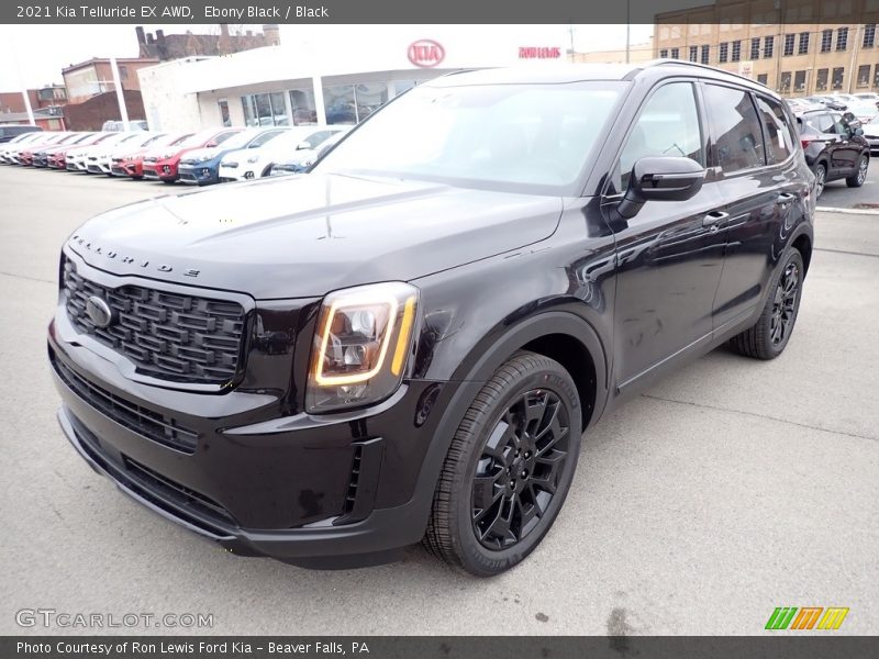 Ebony Black / Black 2021 Kia Telluride EX AWD
