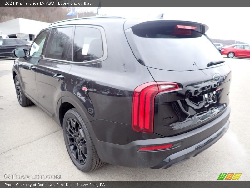 Ebony Black / Black 2021 Kia Telluride EX AWD